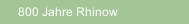 800 Jahre Rhinow